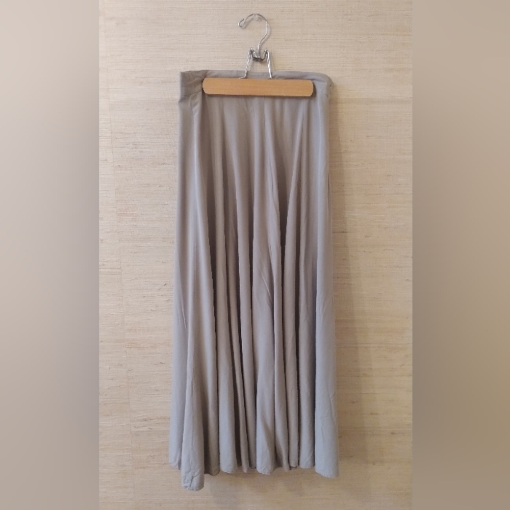 Express Grey A-Line Skirt ( 7)